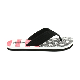 American Club Amerikanska lätta skum flip-flops JP05 svart