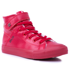 Big Star isolerade röda damsneakers V274529FW