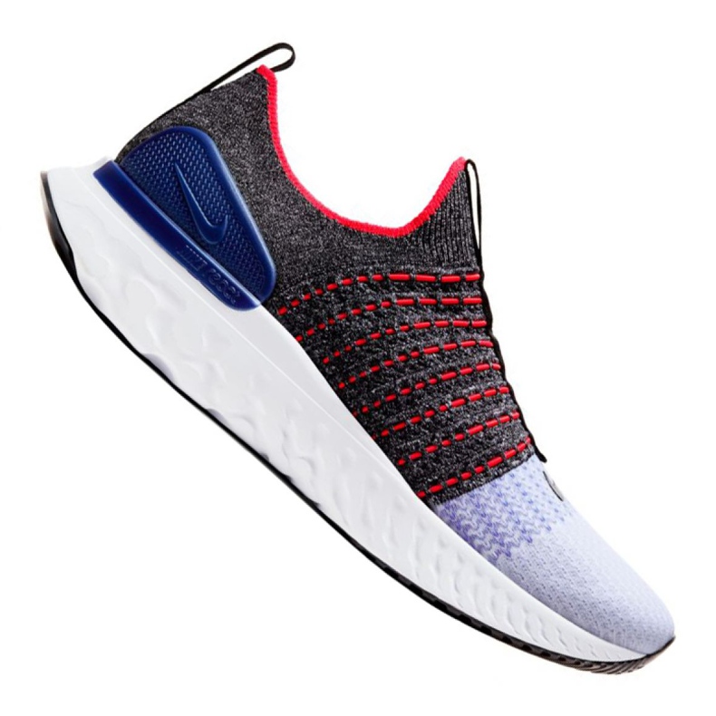 Nike React Phantom Run Flyknit 2 M CJ0277-002 sko blå mångfärgad