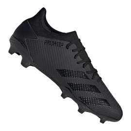 Adidas Predator 20.3 L Fg M FX7728 fotbollsskor mångfärgad svart