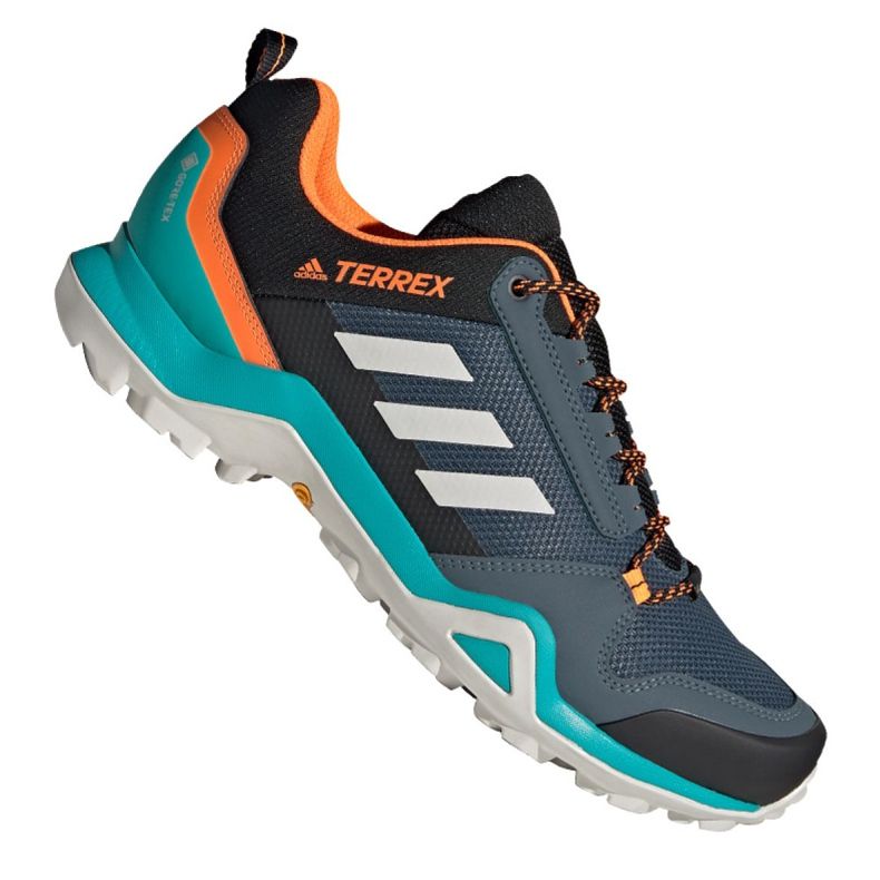 Adidas Terrex AX3 Gtx M FV6850 skor svart orange rosa grå