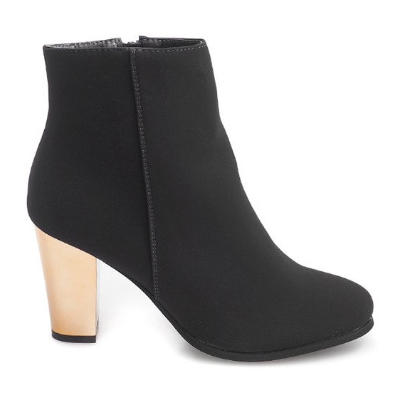 BM Grå stövlar på ett inlägg B2908 grå