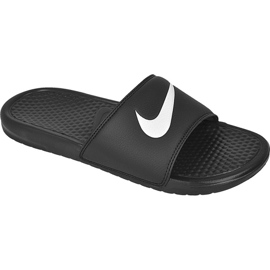 Nike Sportswear Benassi Swoosh M 312618-011 diabilder svart svart