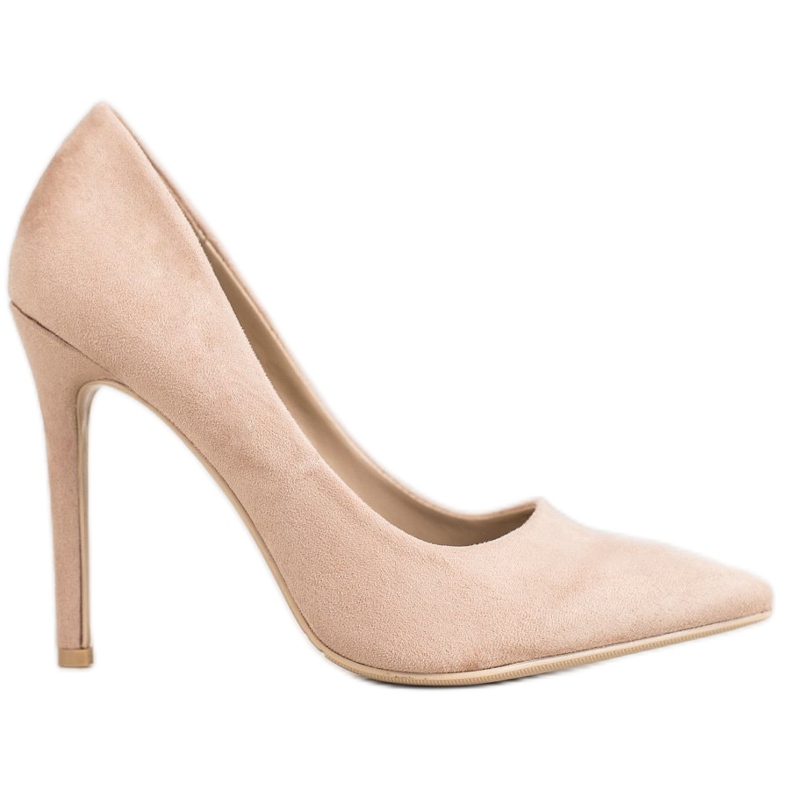 Small Swan Mocka pumpar på en nål brun