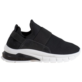 SHELOVET Sports Slip-On Sneakers svart