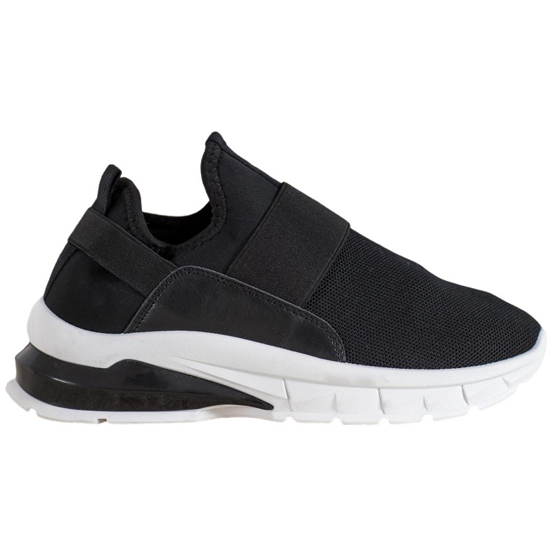 SHELOVET Sports Slip-On Sneakers svart