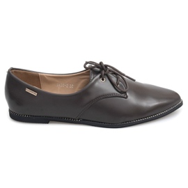 Klassiska eleganta damskor Brun Y439