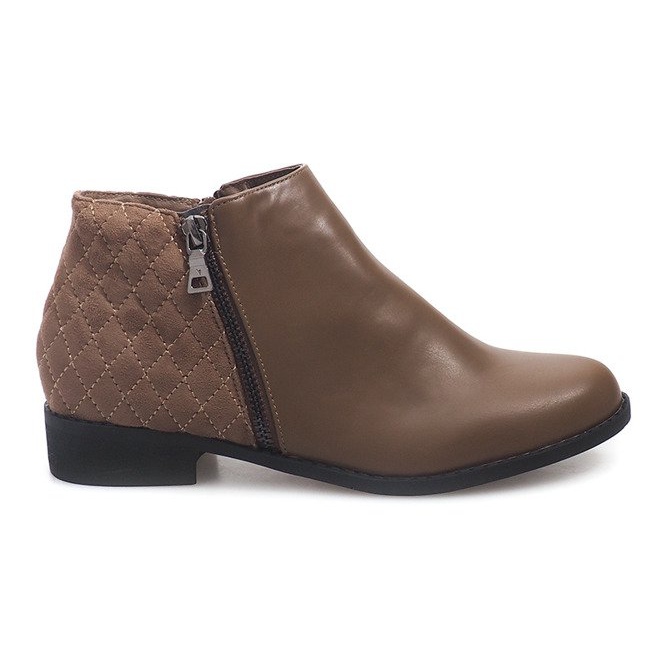 Quiltade stövlar QL-51 Khaki kaki