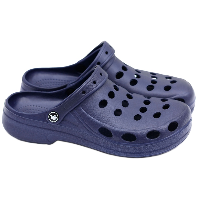 Flameshoes Tofflor Herr Sandaler Marinblå Crocs