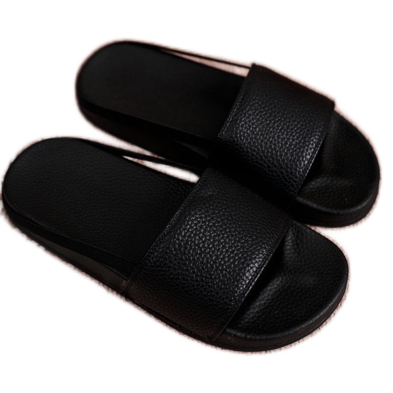 FRROCK Barnens svarta Nopla -tofflor