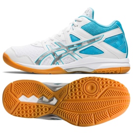 Asics Gel Task Mt W 1072A037-102 volleybollskor mångfärgad vit