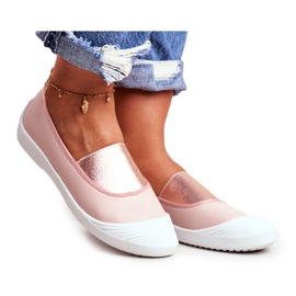 LU BOO Sneakers Slip On Slip-on Sneakers Pink Justy rosa