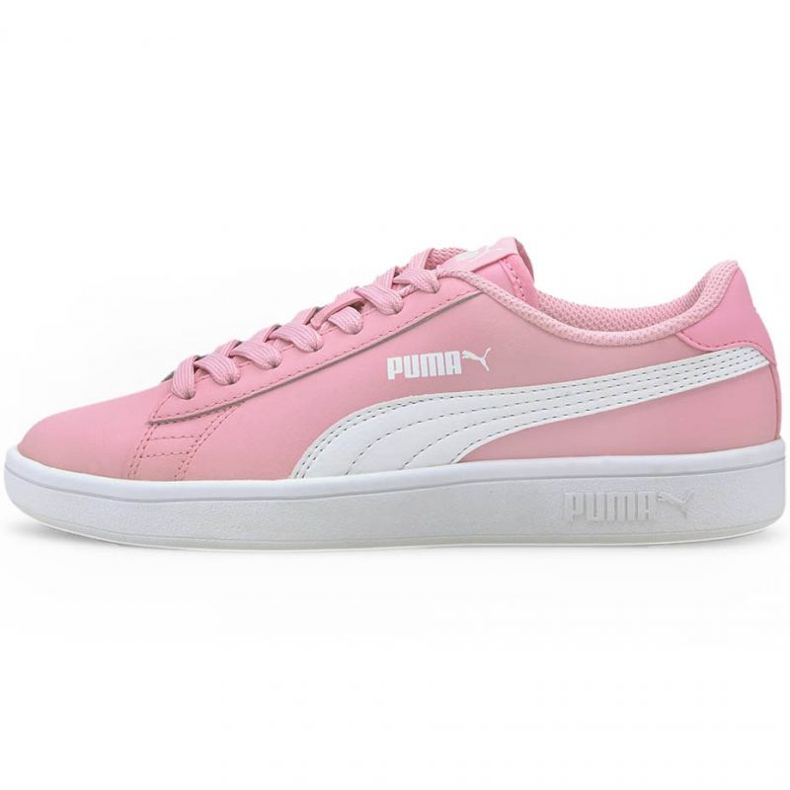 Puma Smash v2 L Jr 365170 24 svart rosa