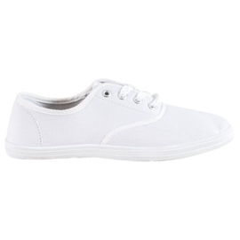 SHELOVET Ljusvita sneakers