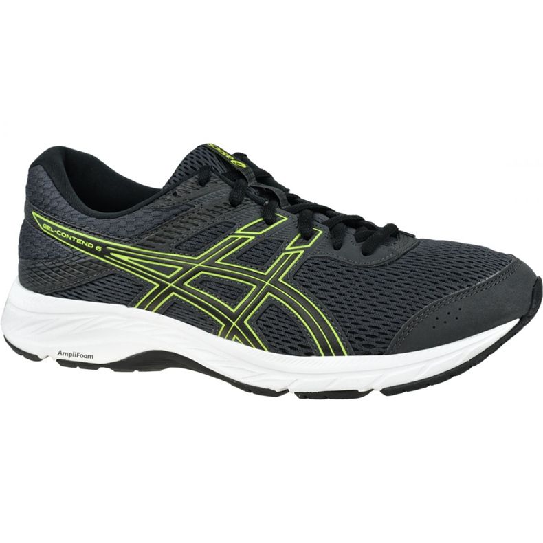 Asics Gel-Contend 6 M 1011A667-022 svart grå