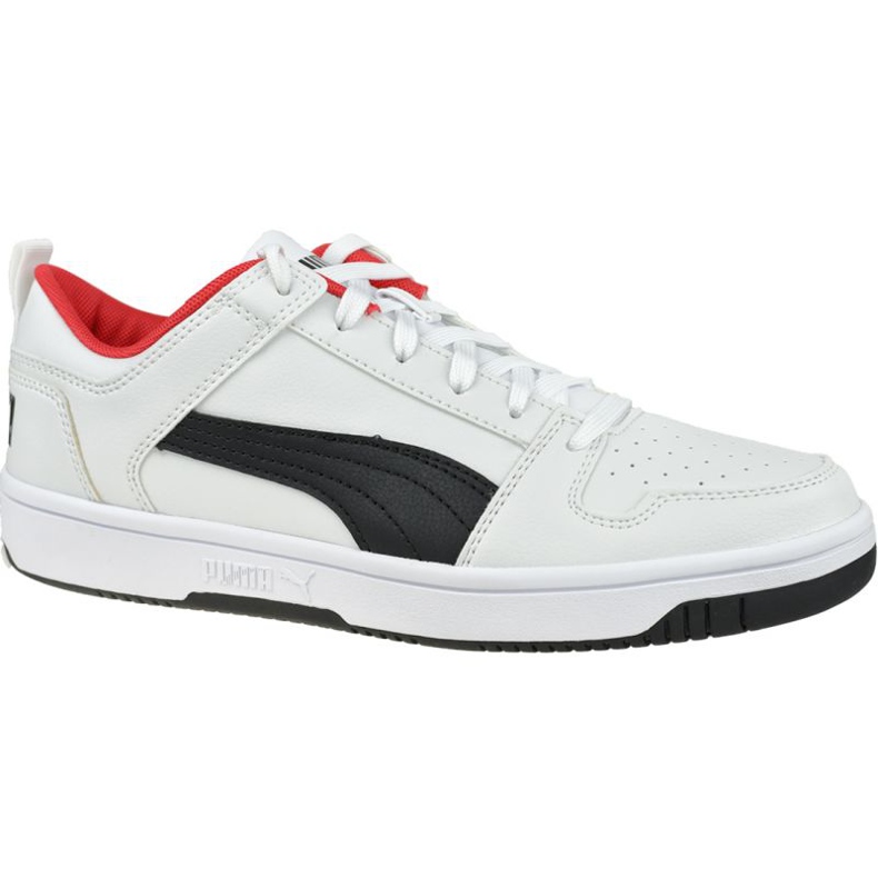 Puma Rebound LayUp Sl M 369866 01 vit svart