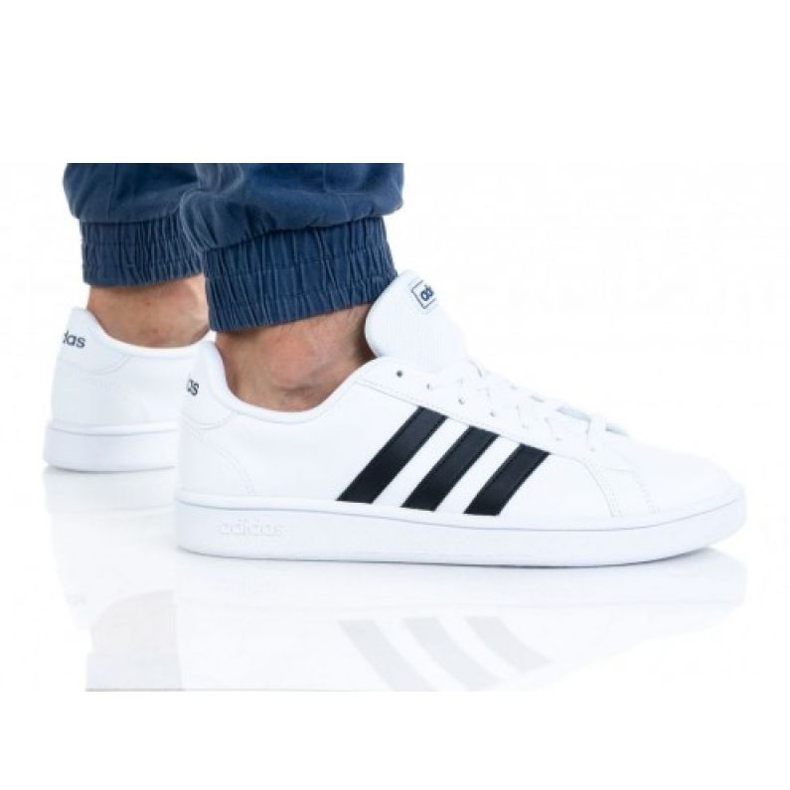Adidas Grand Court Base M EE7904 skor vit svart