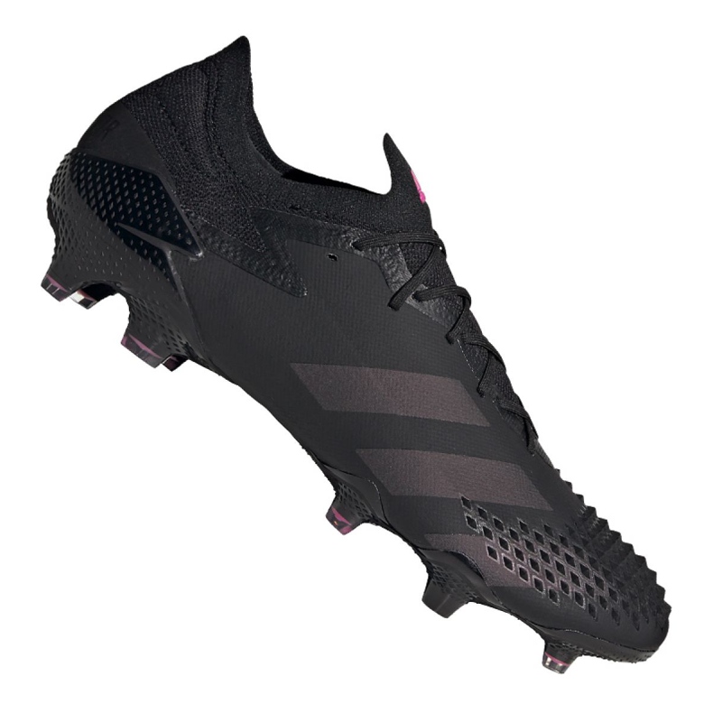 Adidas Predator 20.1 Low Fg M EH2884 fotbollsskor svart svart