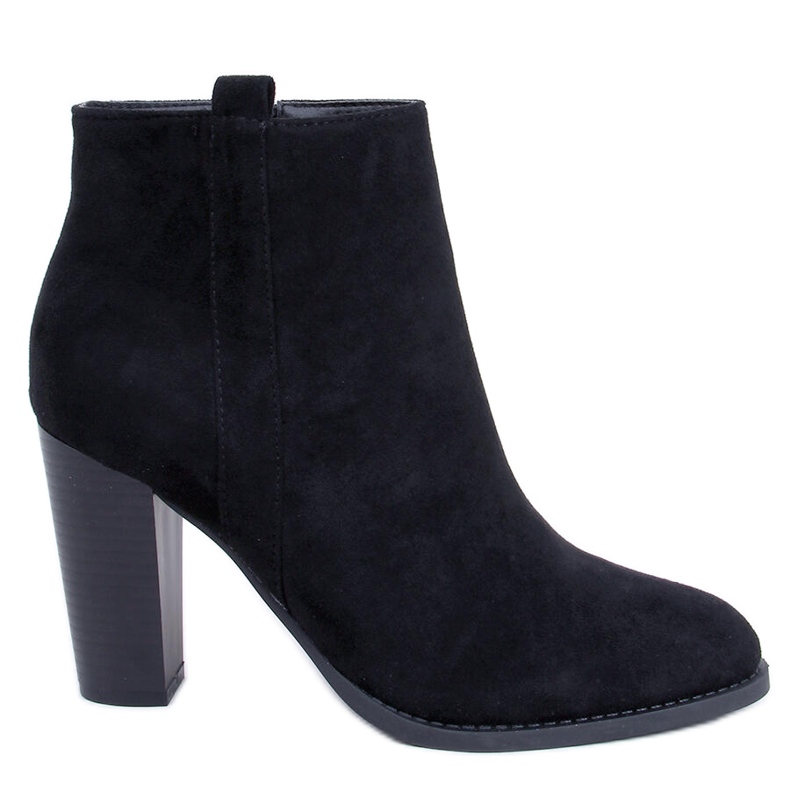 Klassiska svarta höga klackar UK09P Svart