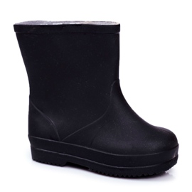 Barnens svarta gummi Galoshes Classic Lullaby