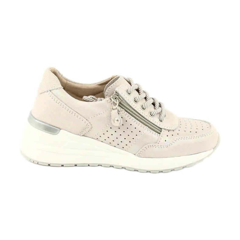 Vinceza Kvinnors sportskor Sneakers Beige FT20-8675 Better Way mångfärgad