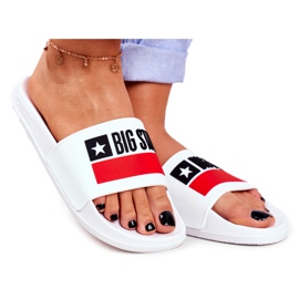 Dam Tofflor Big Star Classic White GG274047 vit