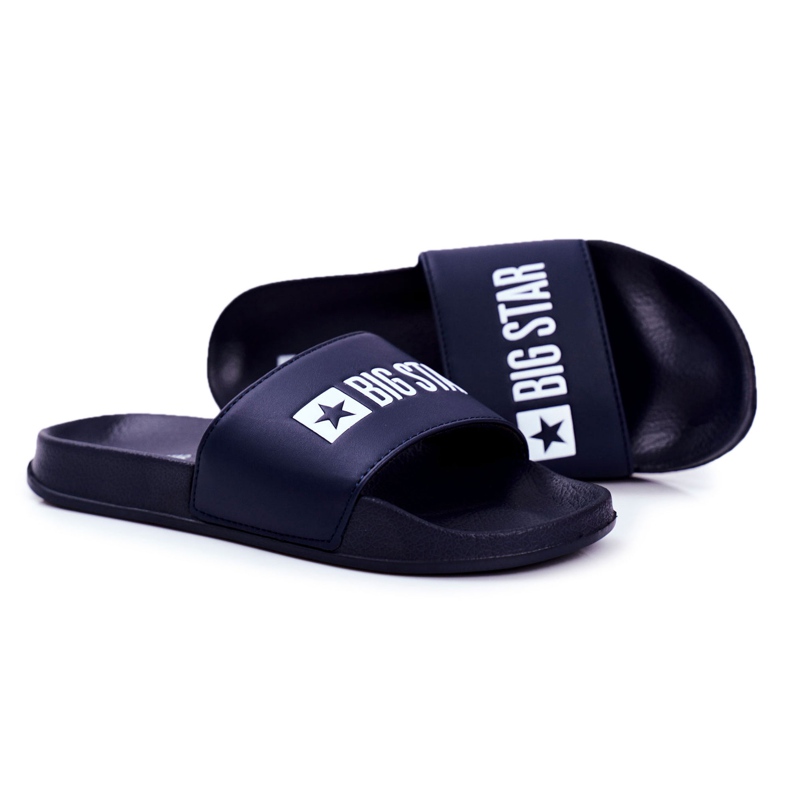 Herr Tofflor Big Star Rubber Marinblå GG174931