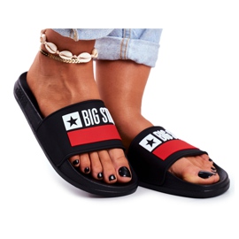 Dam Tofflor Big Star Classic Black GG274A045 svart