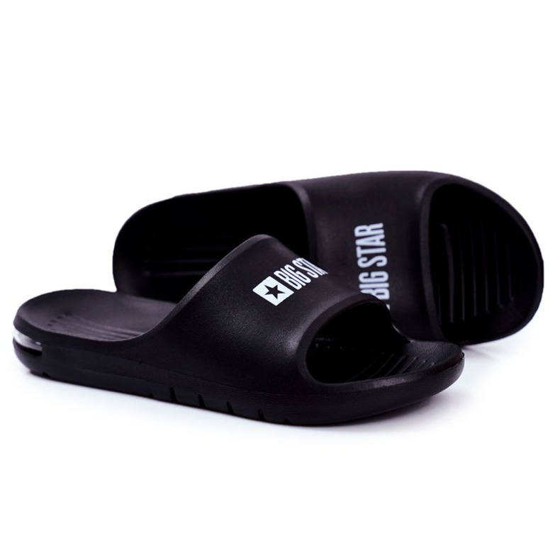 Herr Tofflor Big Star Air Black GG174917 svart