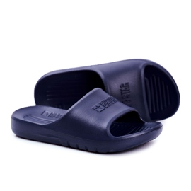 Tofflor Barnungdom Big Star Navy Blue GG374810 marinblå