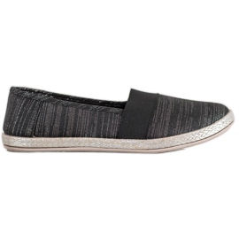 SHELOVET Snygga slip-on sneakers svart