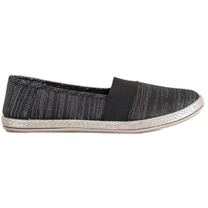 SHELOVET Snygga slip-on sneakers svart