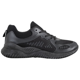 SHELOVET Sneakers med mesh svart