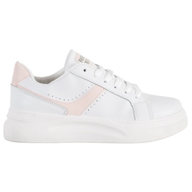 SHELOVET Mode design sneakers vit