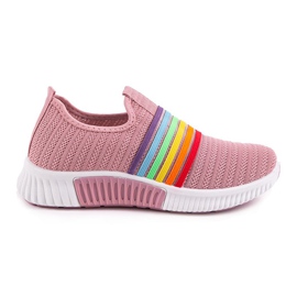 BS30 rosa slip-on sportskor mångfärgad
