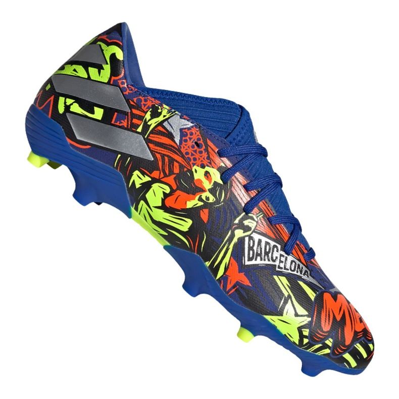 Adidas Nemeziz Messi 19.3 Fg M EH0591 fotbollsskor mångfärgad mångfärgad