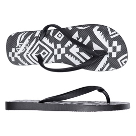 Lu Boo Black Aztec Tofflor Dam Havanna vit svart