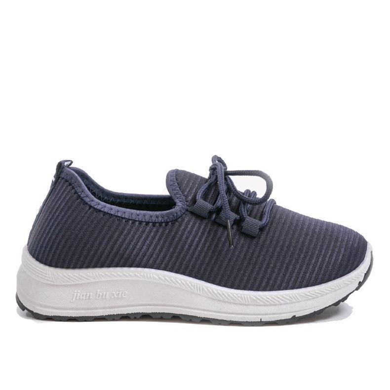 LR005-4 marinblå slip-on sportskor