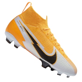 Nike Superfly 7 Elite Fg Jr AT8034-801 fotbollsskor gul mångfärgad