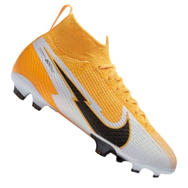 Nike Superfly 7 Elite Fg Jr AT8034-801 fotbollsskor mångfärgad gul