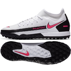 Nike Phantom Gt Academy Df Tf M CW6666-160 fotbollssko vit flerfärgad