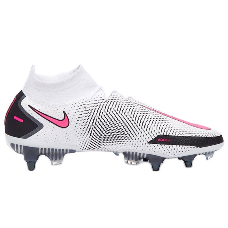 Nike Phantom Gt Elite Df SG-PRO Ac M CW6591-160 fotbollsskor mångfärgad vit