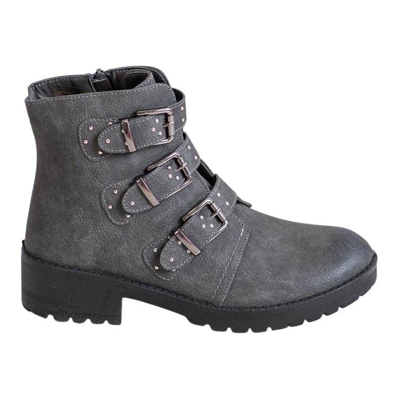 J. Star Grå arbetare med spännen