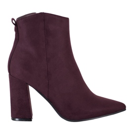 Evento Stövlar i Spitz purpur