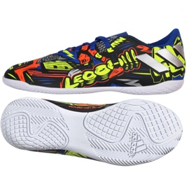 Inomhusskor adidas Nemeziz Messi 19.4 I Jr EH0601 marinblå, mångfärgad mångfärgad