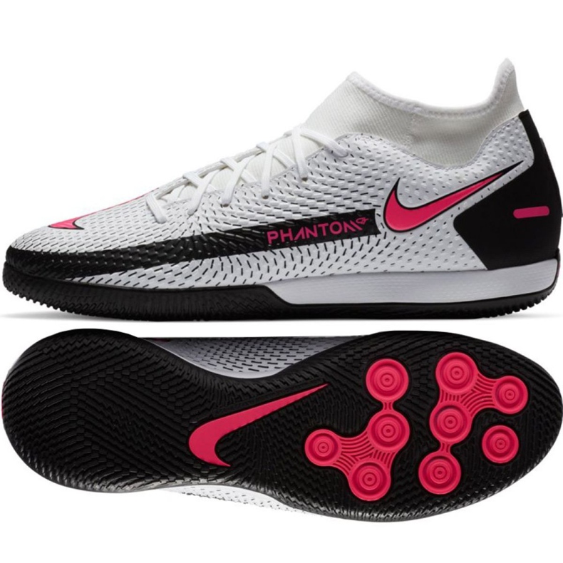 Inomhusskor Nike Phantom Gt Academy Df Ic M CW6668-160 vit vit