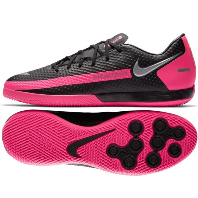 Nike Phantom Gt Academy Ic M CK8467-006 fotbollsskor mångfärgad svart
