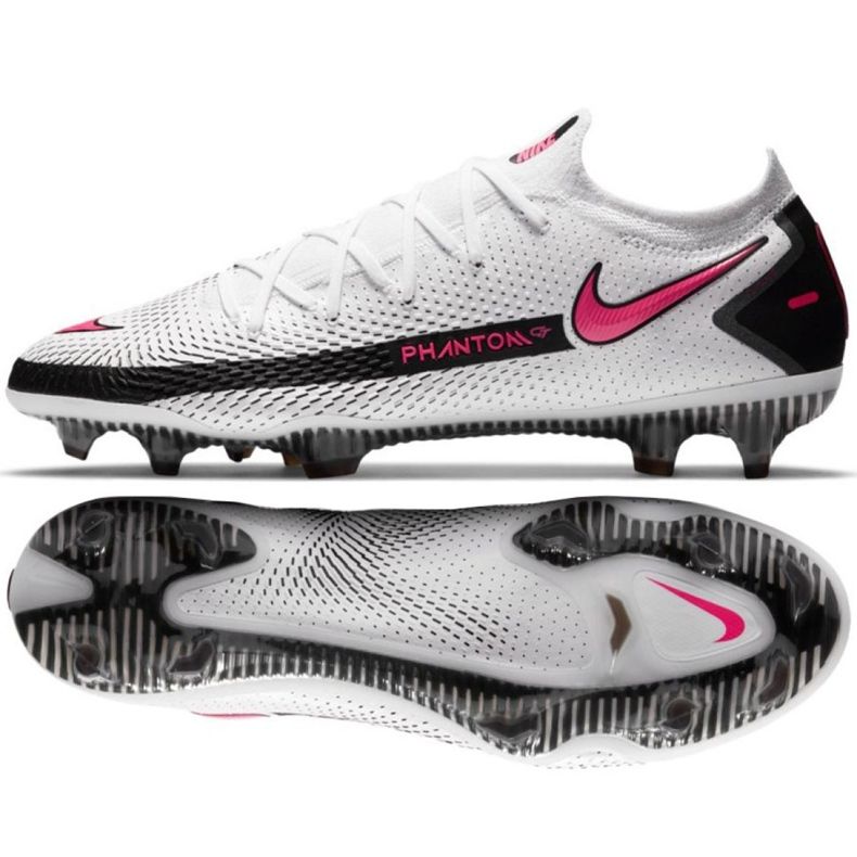Nike Phantom Gt Elite Fg M CK8439-160 fotbollsskor mångfärgad vit
