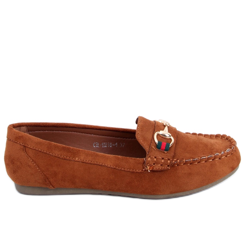 Loafers för kvinnor camel CH-1M16 Camel brun