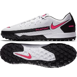 Nike Phantom Gt Academy Tf M CK8470-160 fotbollssko vit flerfärgad